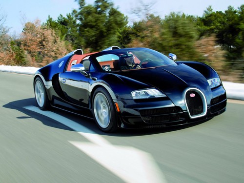 Siêu mui trần Bugatti Veyron Vitesse phô diễn sức mạnh Siêu mui trần Bugatti Veyron Vitesse phô diễn sức mạnh