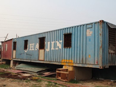 Nhà côngtennơ di động giữa Hà Nội Nhà côngtennơ di động giữa Hà Nội