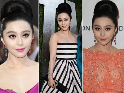 'Bắt lỗi' diện mạo của Phạm Băng Băng ở Oscar 'Bắt lỗi' diện mạo của Phạm Băng Băng ở Oscar