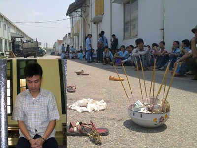 Bảo vệ lao ô tô vào công nhân đình công lĩnh án chung thân Bảo vệ lao ô tô vào công nhân đình công lĩnh án chung thân