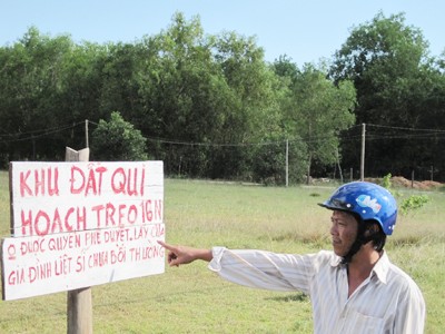 Đảo Ngọc - đảo treo Khu đất quy hoạch du lịch ở xã Dương Tơ bị treo nhiều năm Ảnh: Hồng Lĩnh
