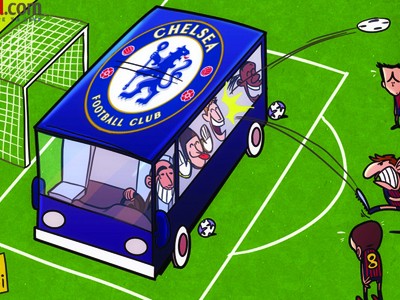 Chelsea đi 'xe bus' vào chung kết Chelsea đi 'xe bus' vào chung kết