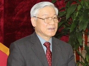 Tổng Bí thư điện đàm cùng Chủ tịch Trung Quốc Tổng Bí thư điện đàm cùng Chủ tịch Trung Quốc