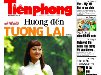 Đón đọc Tiền Phong số đặc biệt mừng ngày Thống Nhất Đón đọc Tiền Phong số đặc biệt mừng ngày Thống Nhất