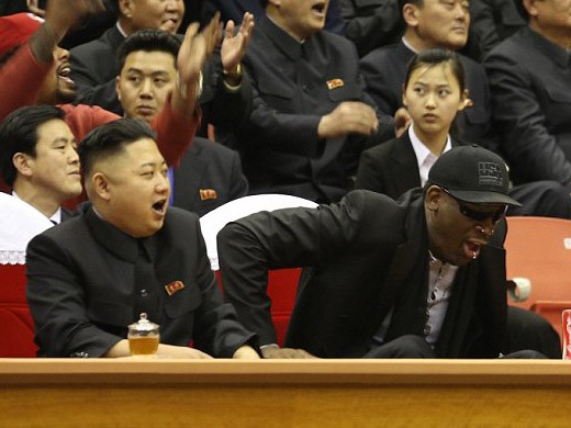 Ông Kim Jong Un gặp 'nhà ngoại giao bóng rổ' Mỹ Ông Kim Jong Un gặp 'nhà ngoại giao bóng rổ' Mỹ