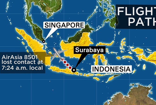Singapore đưa thiết bị hiện đại truy tìm hộp đen QZ8501 Singapore đưa thiết bị hiện đại truy tìm hộp đen QZ8501