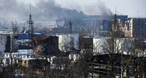 Phe ly khai tấn công Donetsk, nhiều binh sĩ Ukraine thiệt mạng Sân bay Quốc tế Donetsk bị phá hủy sau các cuộc giao tranh. Ảnh: Reuters