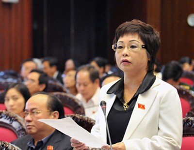 Chưa thể bãi nhiệm tư cách đại biểu QH của bà Nga Chưa thể bãi nhiệm tư cách đại biểu QH của bà Nga
