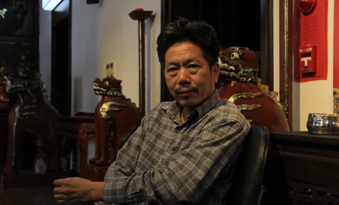 Người “mê” xây chùa, quy hoạch làng Bùi Hoài Mai.
