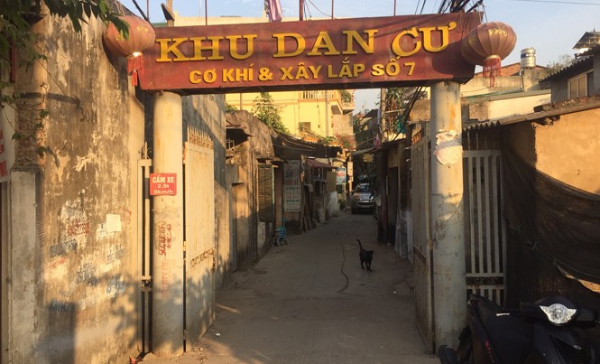 Hàng trăm hộ dân 'kêu cứu' vì tiền sử dụng đất Khu dân cư tập thể Coma7 (Ngọc Hồi, Thanh Trì, Hà Nội).