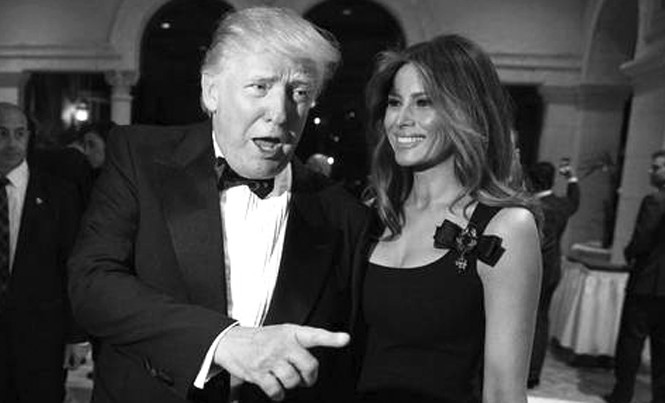 Áo của bà Melania Trump gây bão mạng Áo của bà Melania Trump gây bão mạng