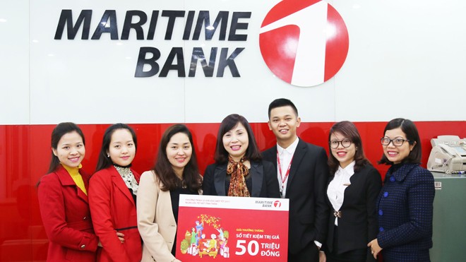 Maritime Bank tìm ra chủ nhân giải thưởng sổ tiết kiệm Maritime Bank tìm ra chủ nhân giải thưởng sổ tiết kiệm