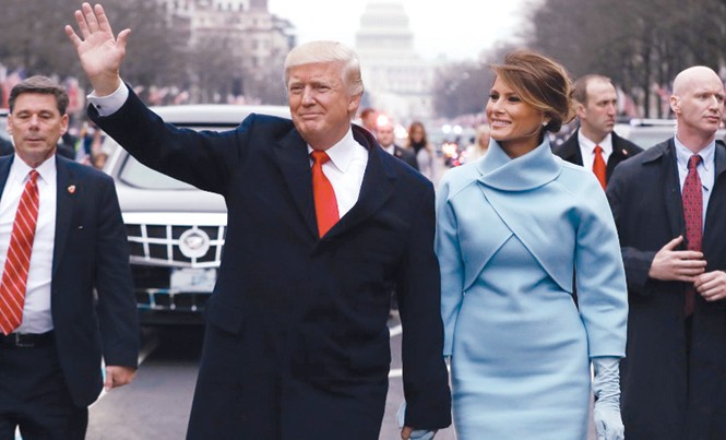 Lý do ông Trump nên đến Việt Nam cuối năm nay Tổng thống Mỹ Donald Trump và phu nhân Melania Trump. Ảnh: CNN.