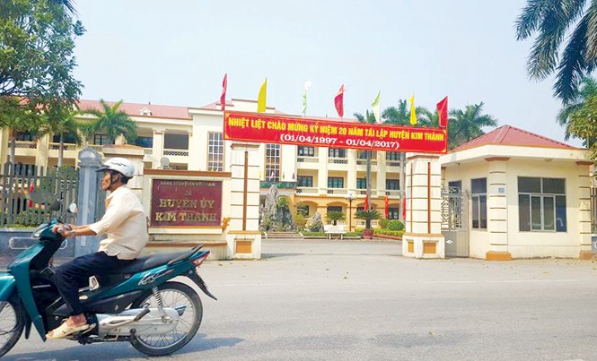 Kim Thành - Hải Dương: Nhiều vị trí quan trọng đều là người nhà Nhiều thành viên trong gia đình Bí thư, Phó bí thư Huyện ủy Kim Thành “làm quan”. Ảnh: LD.