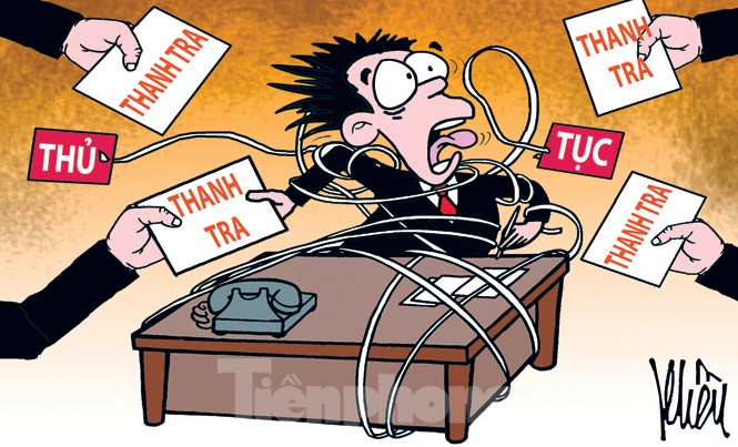 Chủ tịch Hà Nội: Đặt lịch làm việc qua điện thoại, doanh nghiệp từ chối luôn Tranh minh họa: Khều.