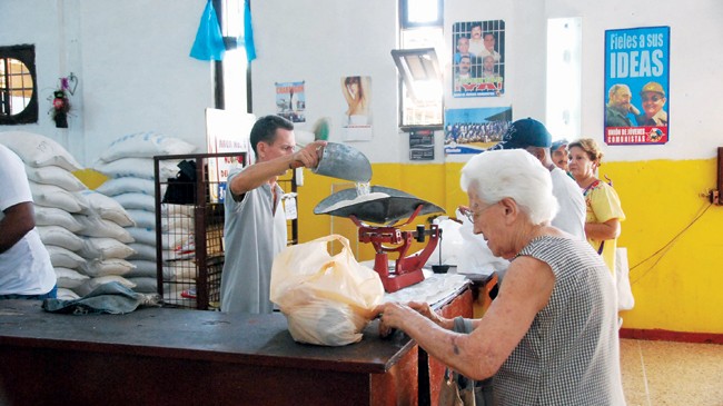 Havana, bâng khuâng quá vãng Cửa hàng gạo ở Havana