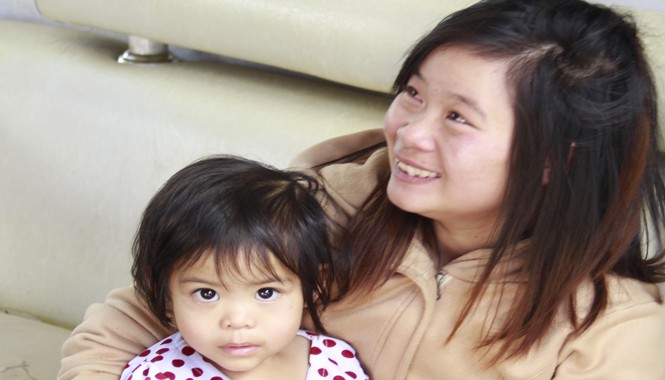 Hài hước một vụ “bắt cóc trẻ em” Chị Ngân vui mừng khi tìm được con