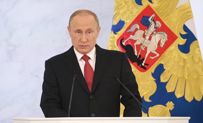 Ông Putin đổi giọng với Mỹ Trong Thông điệp liên bang, Tổng thống Nga Vladimir Putin tuyên bố, Nga sẵn sàng đối thoại nghiêm túc về việc thiết lập một hệ thống quan hệ quốc tế bền vững, dựa trên đối thoại bình đẳng, thiện chí, khẳng định nguyên tắc công bằng và tôn trọng lẫn nhau.