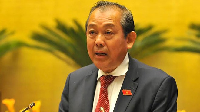 Chống lợi ích nhóm trong xây dựng thể chế Phó Thủ tướng Trương Hòa Bình yêu cầu các bộ, ngành rút kinh nghiệm khi thảo luận về các dự án Luật trình Quốc hội.