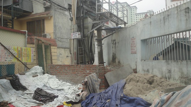 Nơi để trạm biến áp bị chiếm dụng Nơi để trạm biến áp bị chiếm dụng