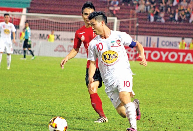 HA.GL thắng 3 trận liên tiếp: V.League vẫn tin vào cái đẹp Công Phượng đang cho thấy tầm ảnh hưởng của mình trong phong độ khởi sắc của HAGL từ đầu năm mới đến nay. Ảnh: T.Vũ