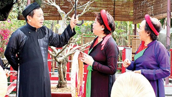 Đất phương Nam Những làn điệu quan họ được thể hiện trên đất Nam