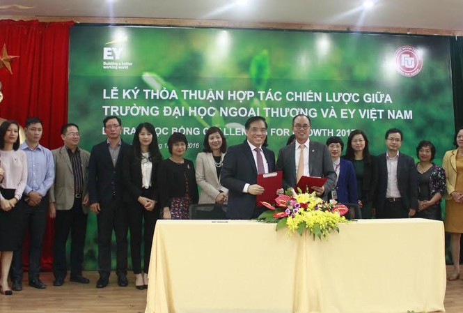 Hợp tác chiến lược giữa Đại học Ngoại thương và EY Việt Nam Hợp tác chiến lược giữa Đại học Ngoại thương và EY Việt Nam
