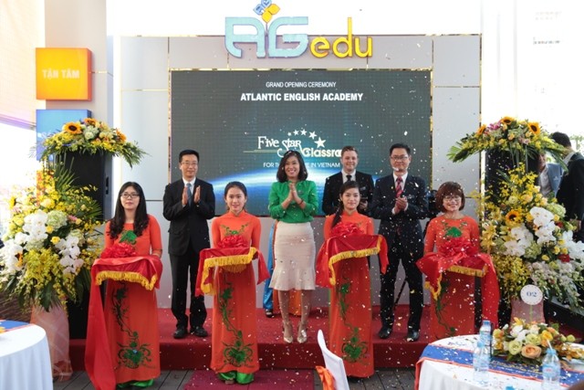 Khai trương Atlantic English Academy đạt chuẩn 5* đầu tiên tại Việt Nam Khai trương Atlantic English Academy đạt chuẩn 5* đầu tiên tại Việt Nam
