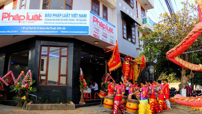 Báo Pháp luật Việt Nam mở chi nhánh Đăk Lăk Báo Pháp luật Việt Nam mở chi nhánh Đăk Lăk