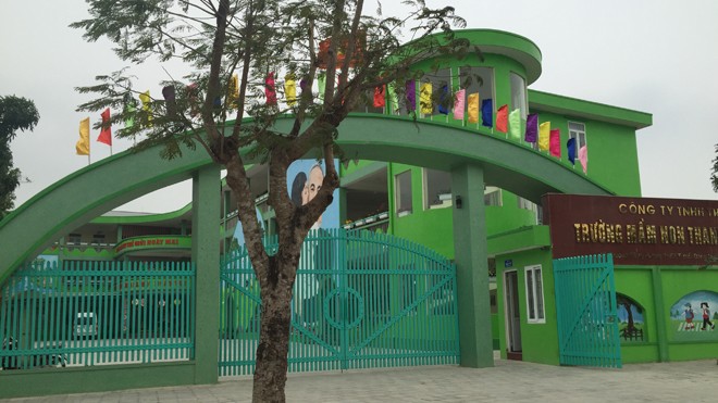 Đình chỉ công tác cô giáo đánh bầm đùi bé ba tuổi Trường mầm non Thanh Xuân Nam, thanh phố Thanh Hóa.
