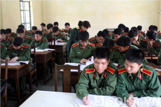 Lưu ý khi dự thi vào khối các trường quân đội Lưu ý khi dự thi vào khối các trường quân đội