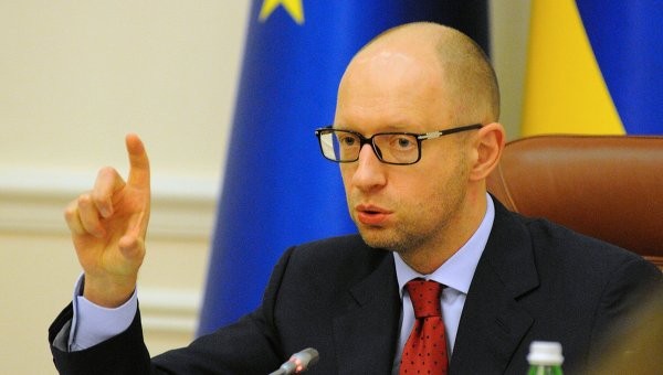Nga phản ứng dữ dội về tuyên bố của Thủ tướng Ukraine Thủ tướng Ukraine Arseni Yatsenyuk