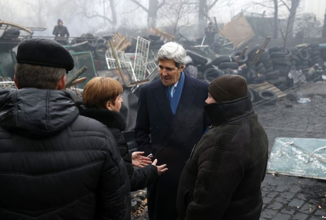 Thông điệp trong chuyến thăm Ukraine của Ngoại trưởng Mỹ Ngoại trưởng Mỹ John Kerry dự kiến tới Ukraine vào ngày 5/2 tới.