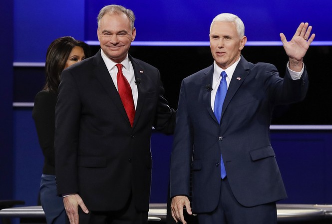 Pence giúp tỷ phú Trump trở lại cuộc đua vào Nhà Trắng Ảnh: AP