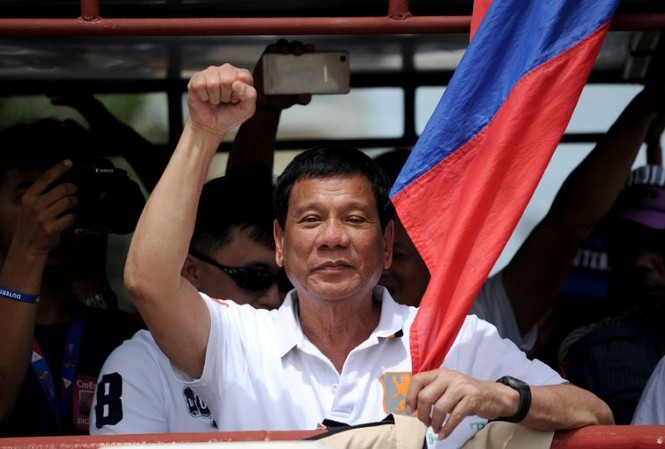 THẾ GIỚI 24H: Tổng thống Philippines Duterte thách thức tình báo Mỹ Tổng thống Philippines Rodrigo Duterte. Ảnh: AP