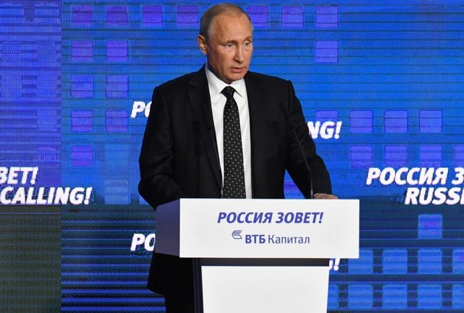Tổng thống Putin: ‘Nga muốn thân thiện với Mỹ’ Tổng thống Vladimir Putin: ‘Nga muốn thân thiện với Mỹ’. Ảnh: Sputnik