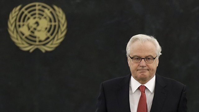 Quan hệ Nga - Mỹ tồi tệ nhất kể từ năm 1973 Đại sứ Nga tại Liên Hợp Quốc Vitaly Churkin cho rằng quan hệ giữa Nga và Mỹ tương đương với thời Chiến tranh Lạnh. Ảnh: AP