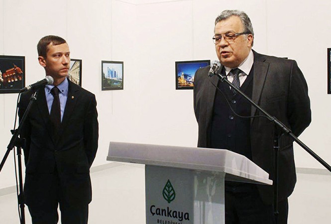 Ông Putin nói lý do Đại sứ Karlov không được bảo vệ Ảnh: Sputnik