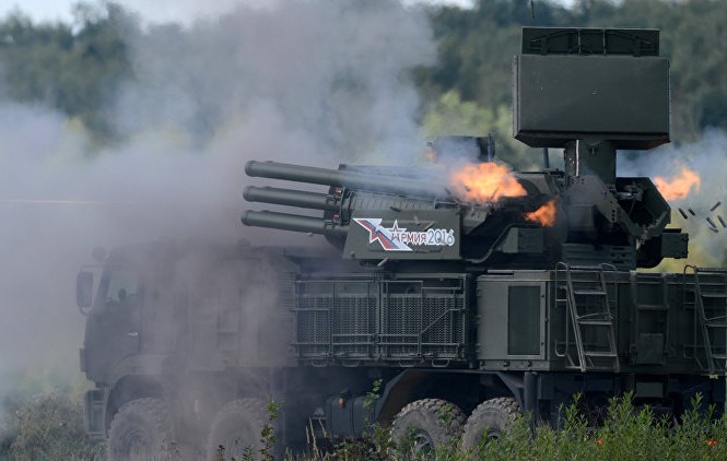 Nga đưa ‘mãnh thú’ Pantsir-S1 trấn yểm miền Tây Siberia Ảnh: RIA Novosti