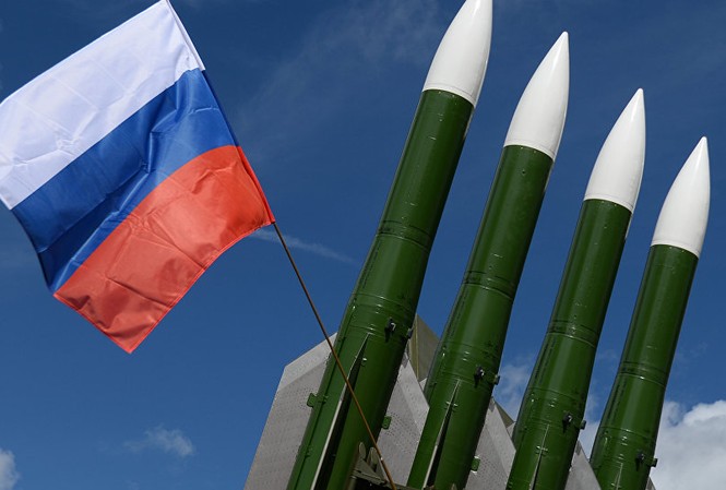 Nga nhận hệ thống tên lửa Buk-M3 mạnh nhất thế giới Ảnh: Sputnik