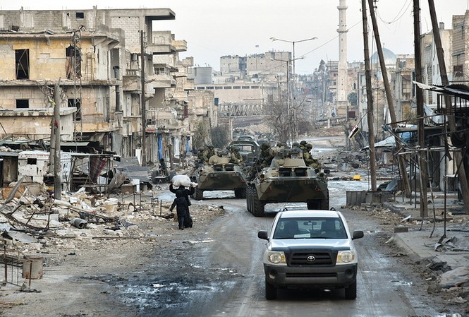 Syria: Đánh bom xe, sáu cố vấn quân sự Nga thương vong Ảnh: Bộ Quốc phòng Nga