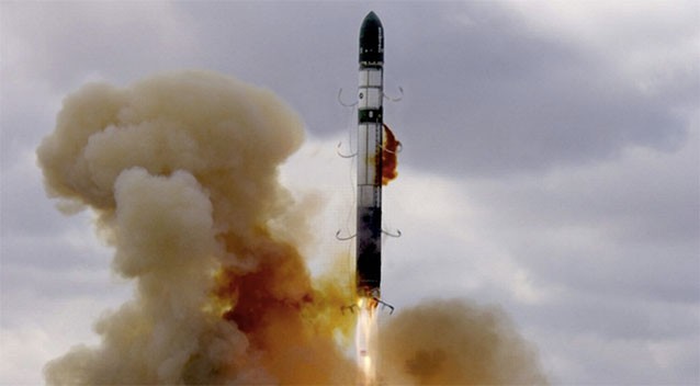 Nga bất ngờ lùi thời điểm phóng siêu tên lửa RS-28 Sarmat Ảnh: Bộ Quốc phòng Nga