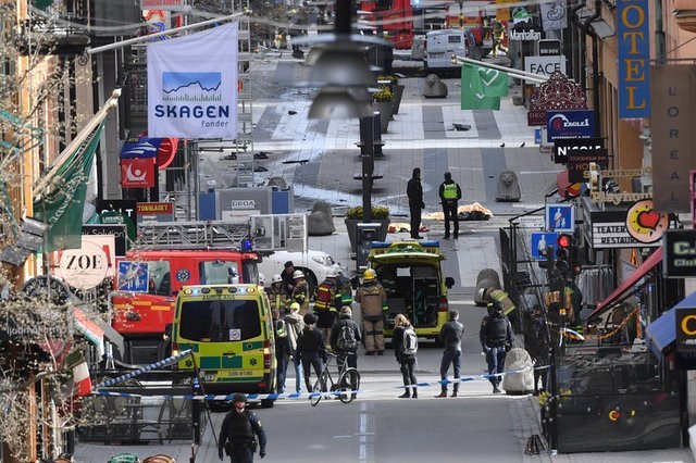 Thụy Điển bắt giữ nghi phạm thứ hai vụ khủng bố Stockholm Ảnh: Reuters