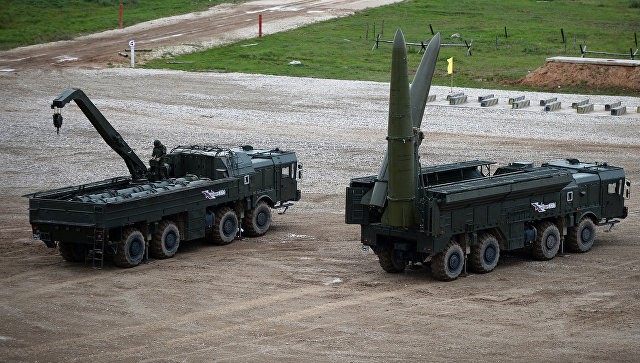 ‘Rồng lửa’ Iskander giúp Nga tạo thế cân bằng quyền lực ở châu Âu Ảnh: RIA Novosti