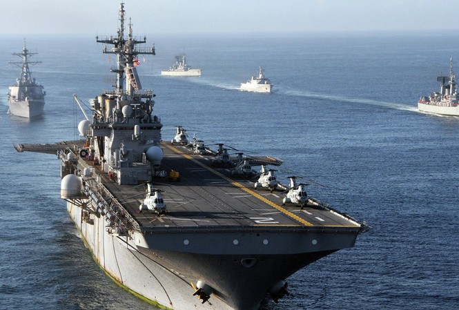 Tàu sân bay Mỹ có thật đã ‘biến mất’ trên đường tới Triều Tiên? Ảnh: US Navy