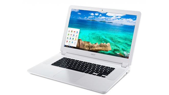 Lộ diện laptop chạy Chrome có màn hình lớn nhất thế giới Acer Chromebook 15.