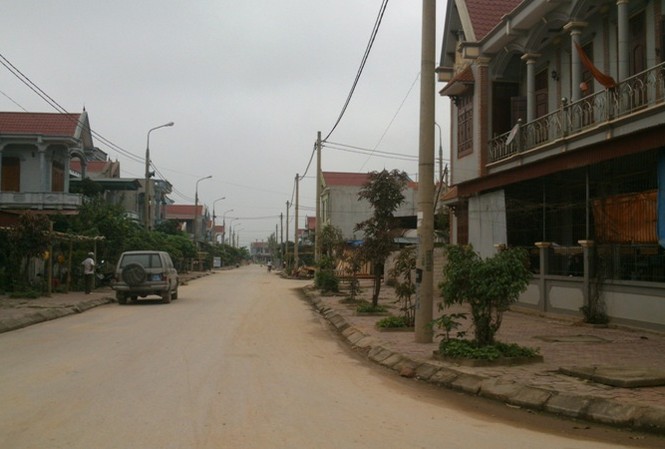 Cư dân làng triệu phú đang run sợ Khu TĐC Nguyên Bình huyện Tĩnh Gia chỉ hào nhoáng vẻ bên ngoài