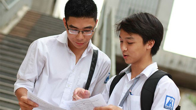 Mọi phương án đều khả thi và có lợi cho thí sinh Thí sinh sẽ không quá nặng nề ôn thi thuộc lòng kiến thức. Ảnh: Hải Nguyễn (Lao Động)