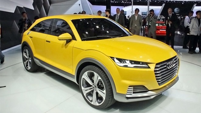 SUV mới của Audi có tên TTQ Audi TT Offroad concept là bản nguyên mẫu của chiếc SUV mới dự kiến có tên TTQ.