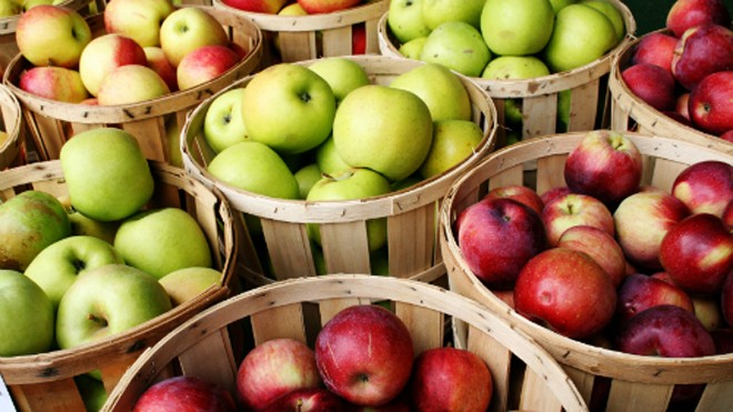 Ăn một quả táo mỗi ngày giảm 5 loại ung thư Ảnh: rosannadavison
